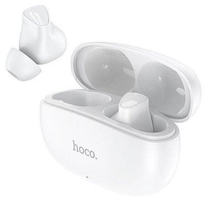 Бездротові навушники Bluetooth Hoco EW17 AMUSEMENT TWS Білі 202-00151 фото