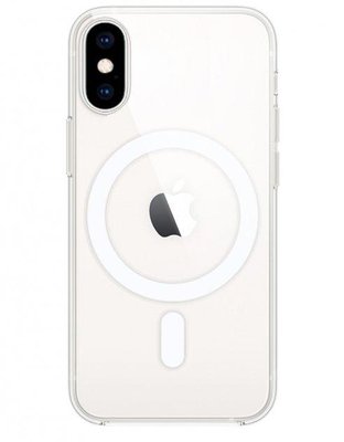 Прозорий чохол Clear Case with MagSafe для iPhone X/Xs 214-00080 фото