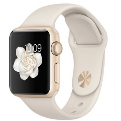 Силіконовий ремінець для Apple Watch 38/40/41 мм Antique White 212-00601 фото