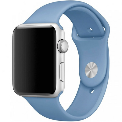 Силіконовий ремінець для Apple Watch 38/40/41 мм Azure 212-00602 фото