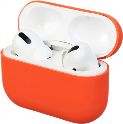 Силіконовий чохол для навушників AirPods Pro Dark Orange 203-00051 фото