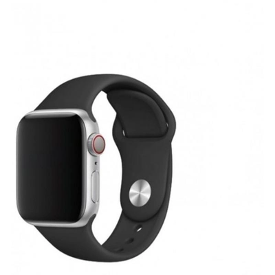 Силіконовий ремінець для Apple Watch 38/40/41 мм Dark Grey 212-00609 фото
