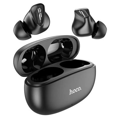 Бездротові навушники Bluetooth Hoco EW17 AMUSEMENT TWS Чорні 202-00163 фото