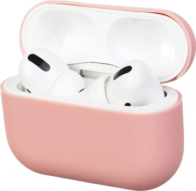 Силіконовий чохол для навушників AirPods Pro Light Pink 203-00046 фото