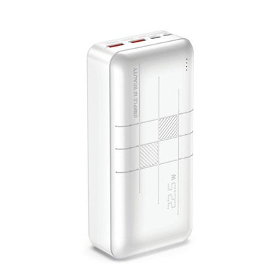 Портативний акумулятор Power Bank XO PB302 2xUSB 20000mAh Білий 216-00034 фото