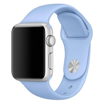 Силіконовий ремінець для Apple Watch 42/44/45/49 мм Lilac 212-00668 фото