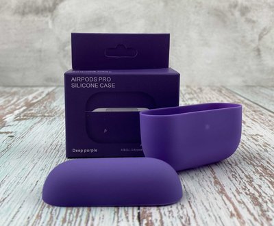Силіконовий чохол для навушників AirPods Pro Purple 203-00057 фото