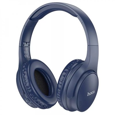 Бездротові навушники Hoco W40 Mighty Bluetooth Сині 202-00282 фото
