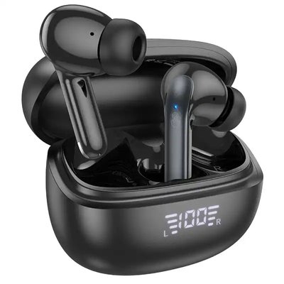 Бездротові навушники Hoco EQ5 з активним шумогасінням Чорні 202-00344 фото