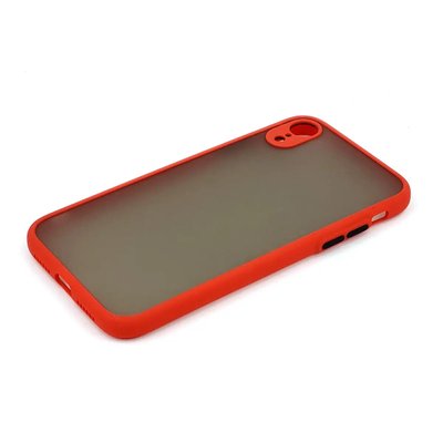 Силіконовий чохол з закритою камерою Avenger Totu для iPhone Xr Red 208-00635 фото