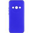 Чохол TPU GETMAN Liquid Silk Full Camera для Xiaomi Redmi A3 Синій / Iris ILSO-00000075781-10 фото