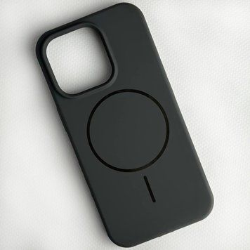 Силіконовий чохол з MagSafe для iPhone 13 Dark Grey 214-02754 фото