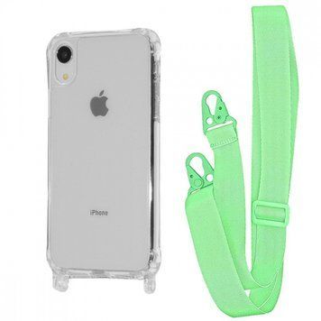 Чехол WAVE Clear Case With Strap для Iphone Xr Green 208-05308 фото