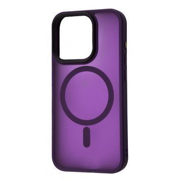 Чехол WAVE Matte Insane Case with Magnetic Ring для iPhone 15 Plus Deep purple 656-07854 фото