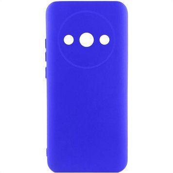 Чохол TPU GETMAN Liquid Silk Full Camera для Xiaomi Redmi A3 Синій / Iris ILSO-00000075781-10 фото