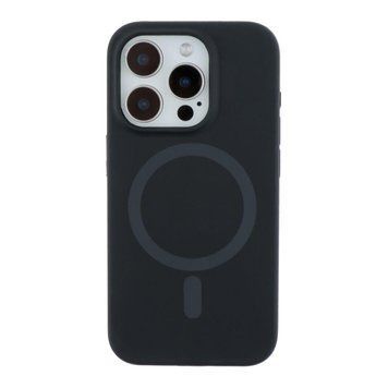Чохол Glow Silicone Case with Magsafe для iPhone 15 Pro Max Black 214-03941 фото