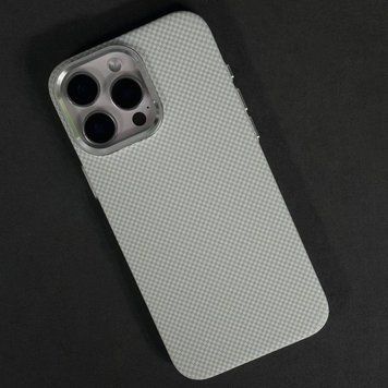 Чохол Elite Carbon Matte BOX Magnetic для iPhone 16 Pro White 208-06342 фото