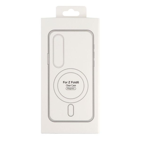 Чехол TPU Clear Case with MagSafe для Samsung Fold 6 (F956) Transparent 777-03576 фото
