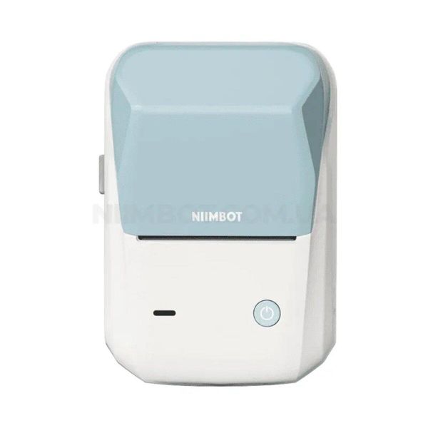 Термопринтер для друку наклейок NIIMBOT B1 Blue (1AC1222200A) 656-00246 фото