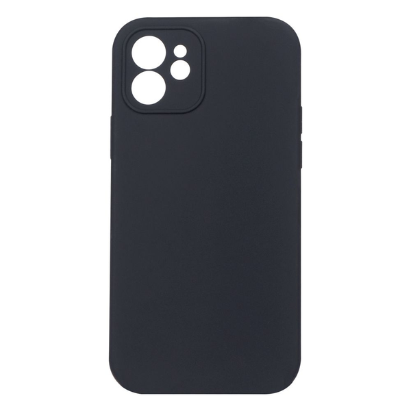 Силиконовый чехол с квадратными бортиками для iPhone 11 Black 333-00843 фото