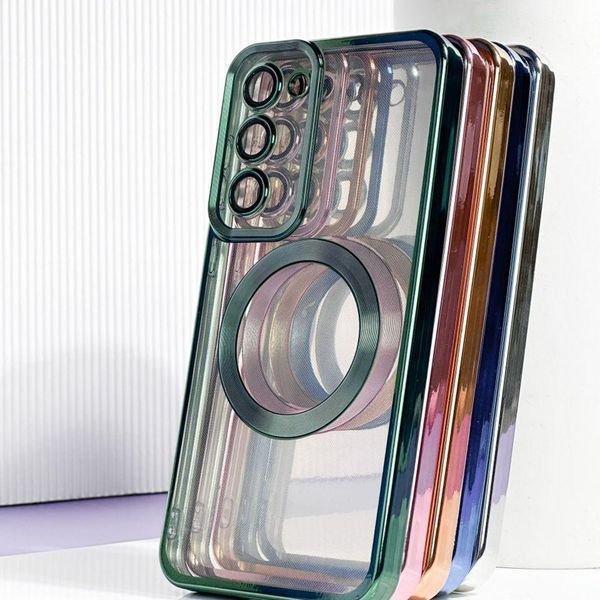 Чехол WAVE Metal Color Case with Magnetic Ring для Samsung Galaxy S23 Light purple 656-07954 фото