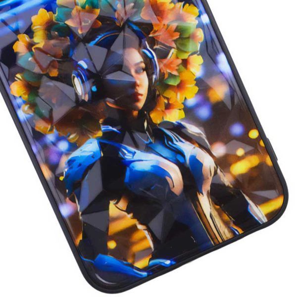 TPU+PC чохол Prisma Ladies для Samsung Galaxy S21 FE Cyberpunk 777-07340 фото