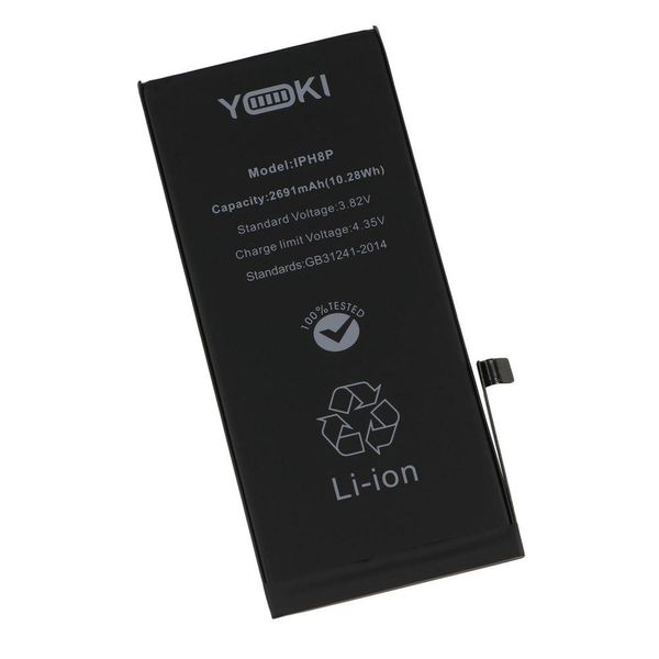 Высококачественный аккумулятор Yoki Li-ion 2691 mAh для Apple iPhone 8 Plus 777-00584 фото