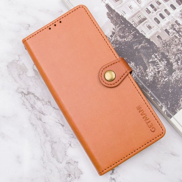 Шкіряний чохол-книжка GETMAN Gallant (PU) для Google Pixel 7a Brown 777-06341 фото