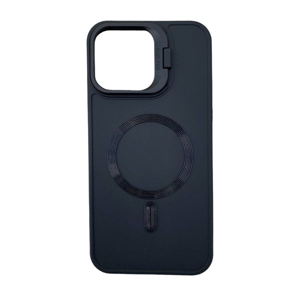 Силіконовий чохол з MagSafe для iPhone 15 Pro Black 777-01378 фото