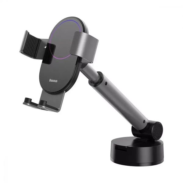 Автодержатель Baseus Simplism Gravity Car Mount With Suction Base Black 201-00097 фото