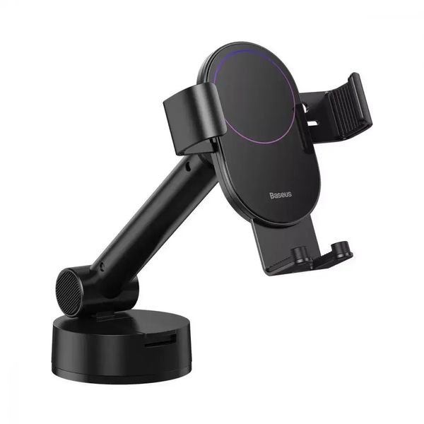 Автодержатель Baseus Simplism Gravity Car Mount With Suction Base Black 201-00097 фото