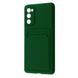 Чехол WAVE Colorful Pocket Samsung Galaxy S20 FE (G780F) Dark Green 777-00222 фото 1