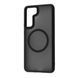 Чохол WAVE Matte Insane Case with Magnetic Ring для Samsung Galaxy S21 FE (G990B) Black 656-07704 фото