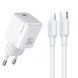 МЗП Usams US-CC186 PD30W (1USB-C) + кабель Type-C to Lightning White ILSO-00000070769-1 фото 1