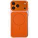Чохол TPU TechWoven Hybrid with MagSafe для Apple iPhone 17 Pro (6.3") Pink / Orange 214-04715 фото