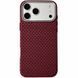 Чохол TPU+PC KVZV Triangular Pattern with Magnetic Fit для Apple iPhone 17 Pro Max / 18 Pro Max 6.9 Red ILSO-00000088020-5 фото