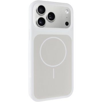 Чехол Silk Duo Color with Magnetic Fit для Apple iPhone 17 Pro / 18 Pro (6.3") White ILSO-00000087878-15 фото