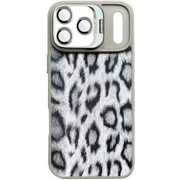Чохол TPU+PC Wild Leopard with MagSafe and Lens для Apple iPhone 17 Pro (6.3") Grey 656-08231 фото