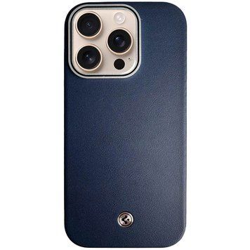 Чехол SGP PC+Leather with Magnetic Fit для Apple iPhone 15 Pro (6.1") Blue ILSO-00000074876-2 фото