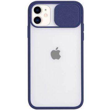 Чохол Camshield mate TPU зі шторкою для камери для iPhone 11 Темно-синій 206-00040 фото