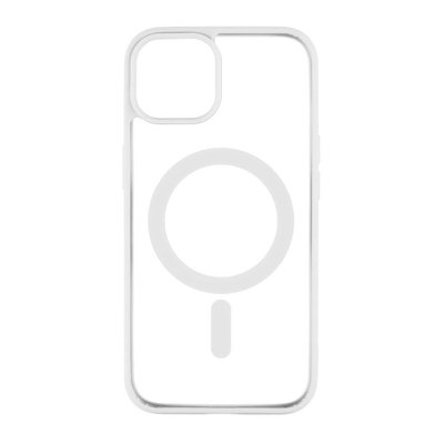 Силиконовый чехол Clear Color Case with MagSafe для iPhone 15 Pro Белый 214-00443 фото