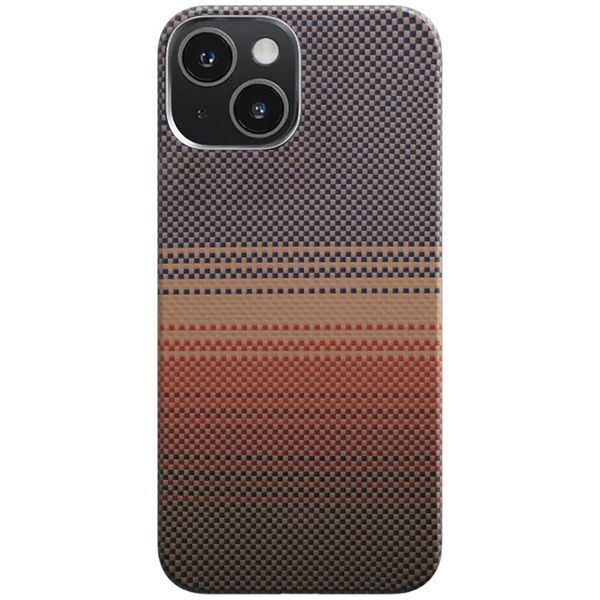 Чохол PC Carbon Protection Slim with MagSafe для Apple iPhone 15 (6.1") Red 214-04817 фото