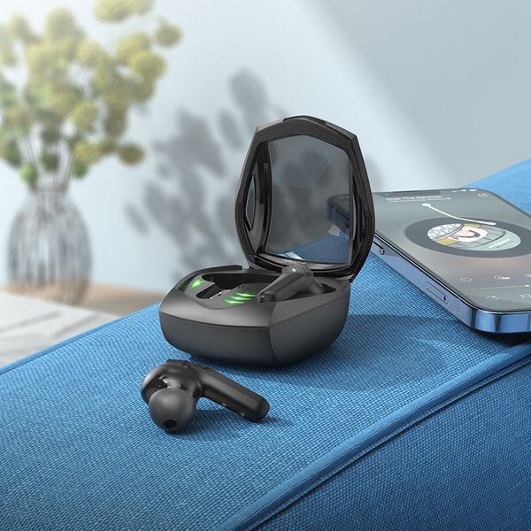 Беспроводные наушники TWS HOCO EW28 Magic, gaming headset, Black 6931474785046 фото