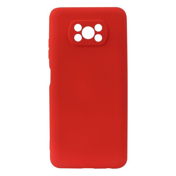 Чехол Full Case with frame для Xiaomi Poco X3 / Poco X3 Pro Red 777-01011 фото