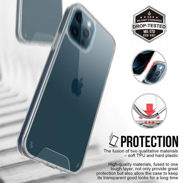 Противоударний чехол Space для iPhone 11 Pro Прозрачный 211-00001 фото