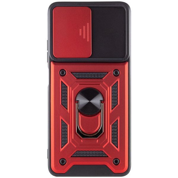 Ударопрочный чехол Camshield Serge Ring для Xiaomi Redmi Note 11 Pro 4G/5G/Note 11E Pro/ 12 Pro 4G Red 777-04609 фото
