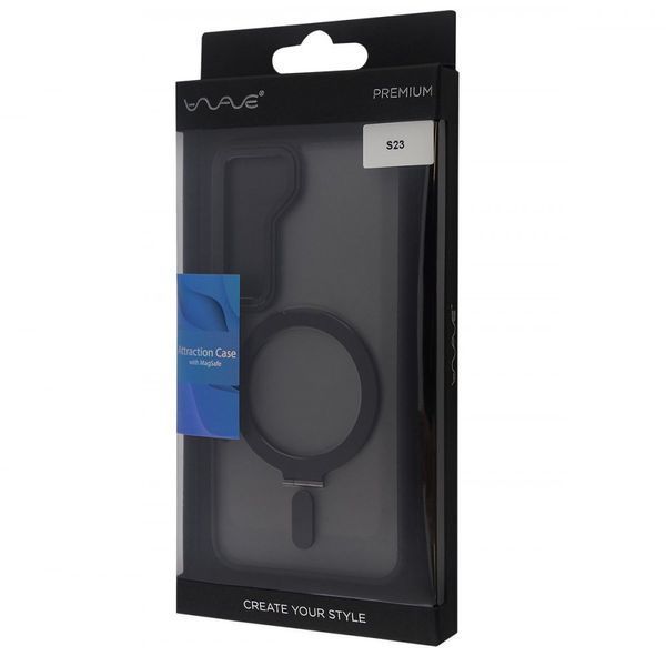 Чехол WAVE Attraction Case with Magnetic Ring для Samsung Galaxy S23 Blue 656-05590 фото