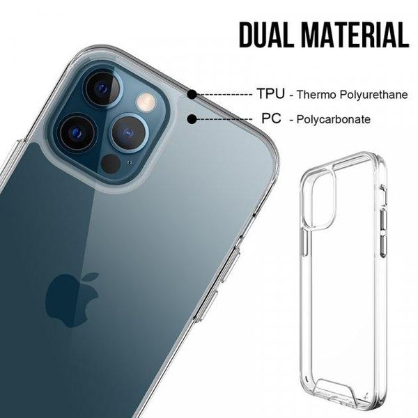 Протиударний чохол Space для iPhone 11 Pro Прозорий 211-00001 фото