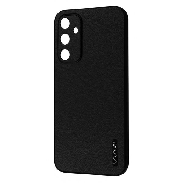 Чехол WAVE Leather Case Samsung Galaxy A25 Black 777-01205 фото