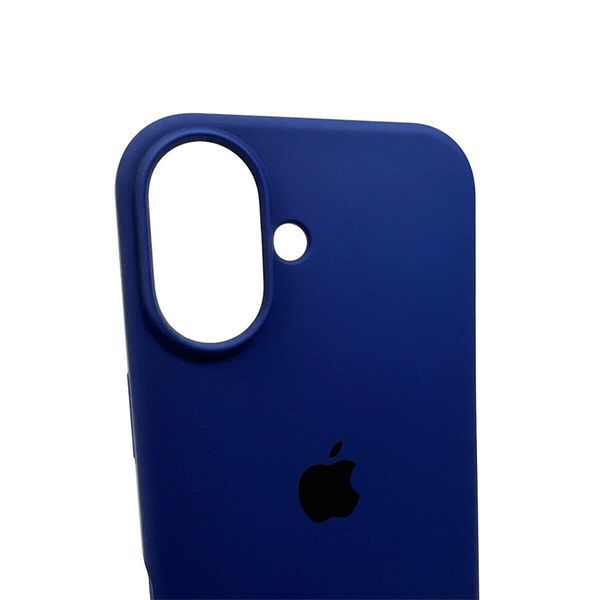 Силіконовий чохол для iPhone 16 Navy Blue 666-01175 фото